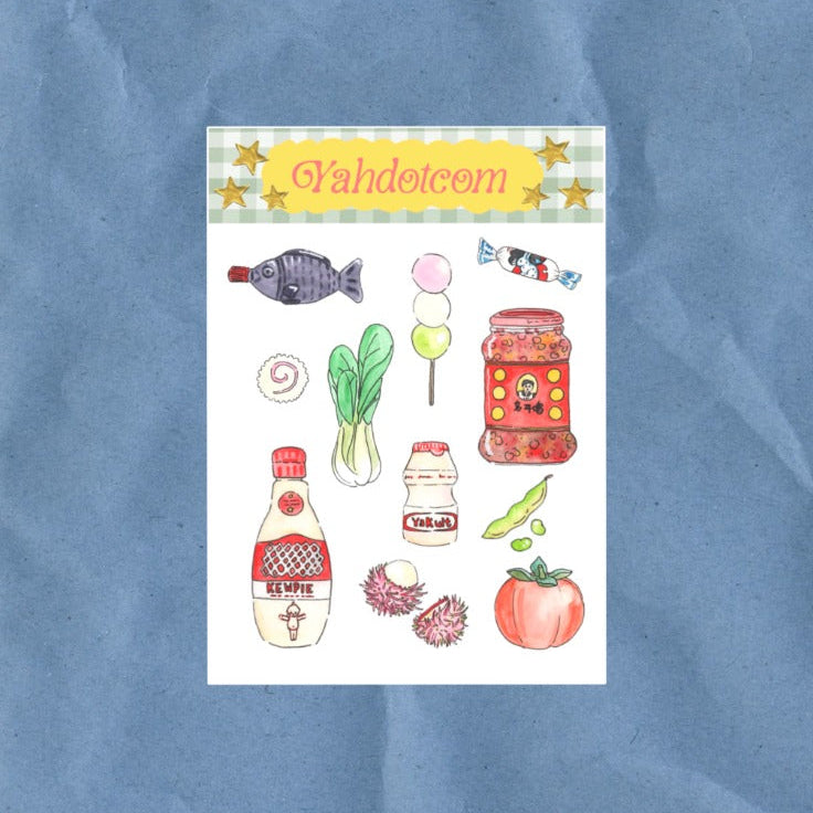 Konbini Sticker Sheet