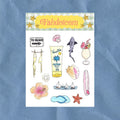 Beach Vibe Sticker Sheet