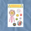 Button Collection Sticker Sheet