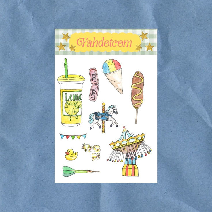 State Fair Sticker Sheet