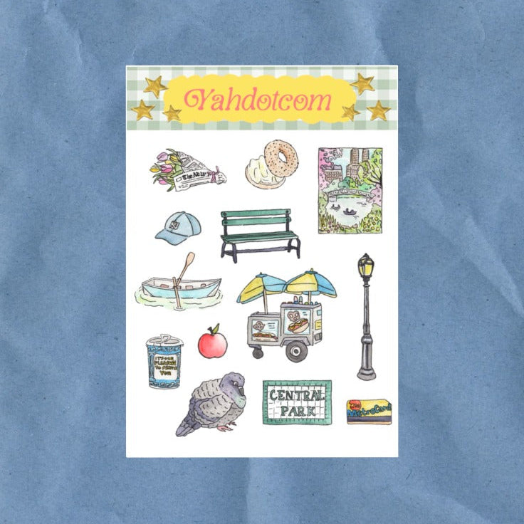 Big Apple Sticker Sheet